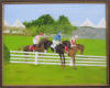 horses painting